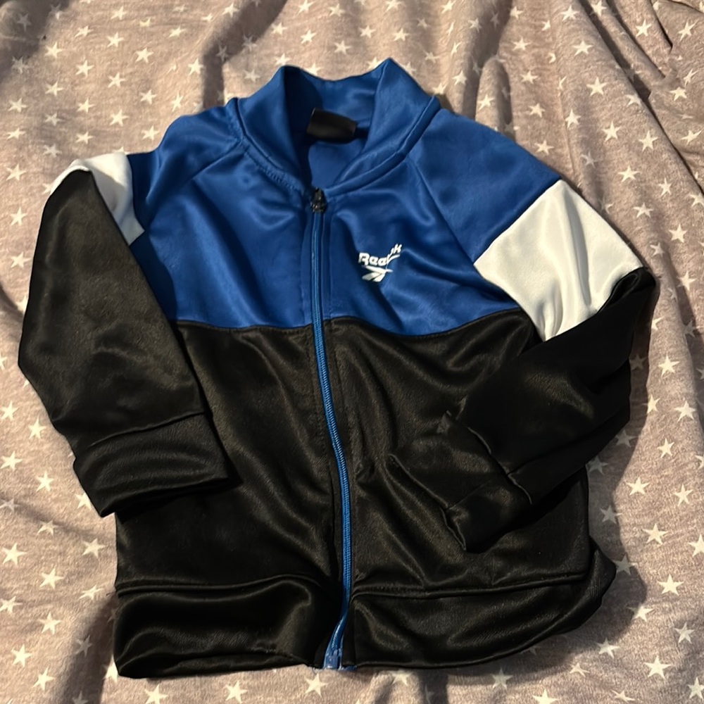 Radii Blue and Black Zip-Up Jacket
